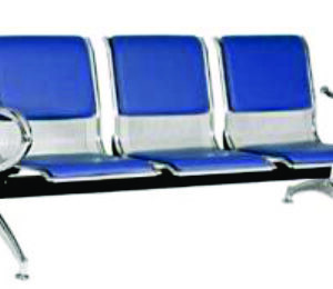 SILLA ACERO / CROMO TAPIZADO