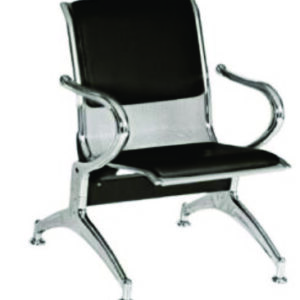 SILLA ACERO / CROMO TAPIZADO