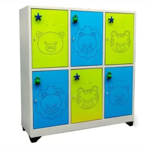LOCKER 6 PUESTOS INFANTIL